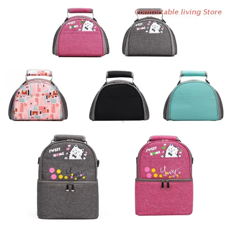 

Multifunction Large Capacity Handbag Mother-baby Backpack Double Layer Milk Bag