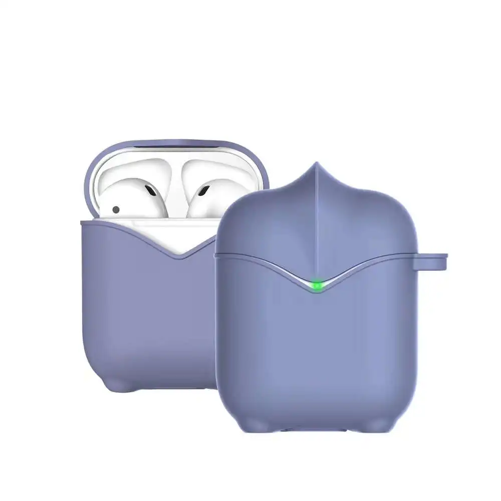 KD-B LOVERONY knighhood Bluetooth чехол для наушников AirPods 2 1 Защитная крышка для наушников брелок Coque Apple Air pods аксессуары - Цвет: KD-B