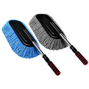 

Car Wash Brush Large Microfiber Telescoping Car Wash Body Duster Brush Dirt Dust Mop Cleaning Tool Dusting Mops Dusters Wizard