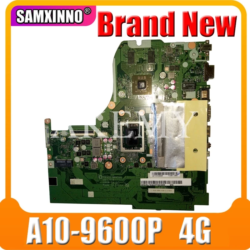 NMA741 подходит для Lenovo Ideapad 310-15ABR материнская плата ноутбука CPU A10-9600 4G RAM GPU R5 M430 2G 100%