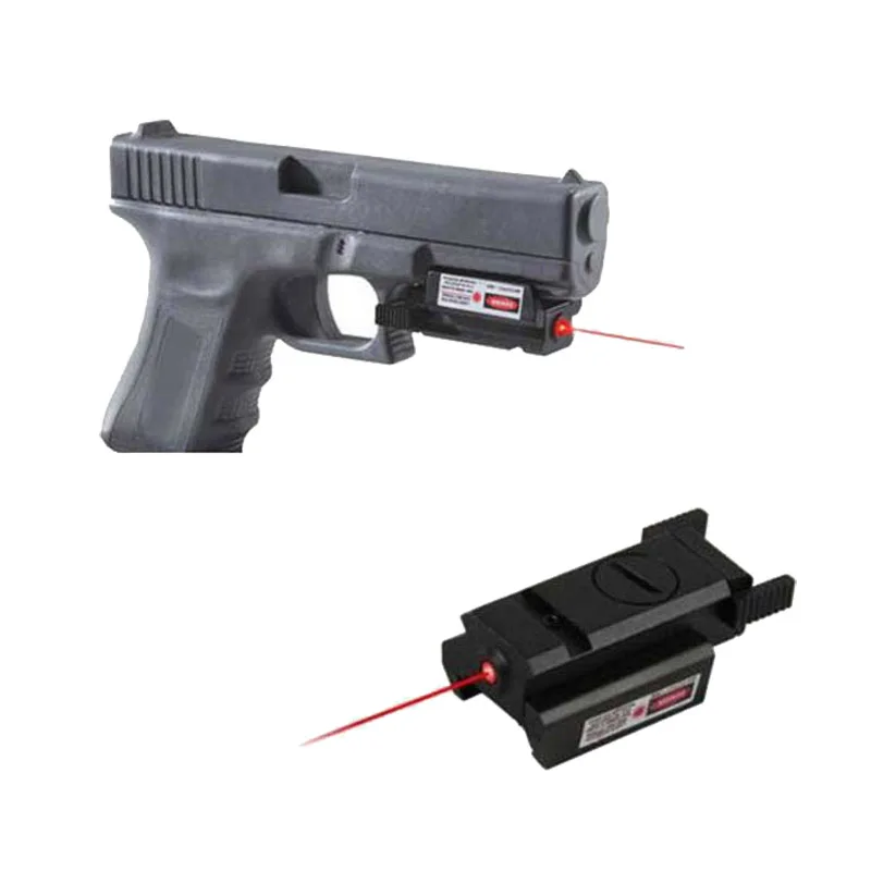 Tactical Compact Red Dot Laser Sight Fit 20mm Rail Hunting Shooting Airsoft Pistol Gun
