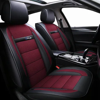 

New Luxury Leather Universal Car Seat Cover Fit Suzuki Sx4 Swift Grand Vitara Jimini Kizashi Alivio Dodge Caliber Avenger Polo