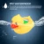 Детская Ванна Термометр Желтая Утка IP67 Водонепроницаемый Цифровой Плавающий Термометр Ванны Игрушка Для Ванны Со светодиодной Предупреждающей Сигнализацией Ванна Ребенок