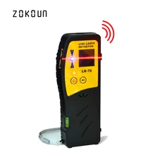 Красивый открытый режим лазерный уровень Доступен Красный Луч крест линия лазерный приемник или детектор с зажимом