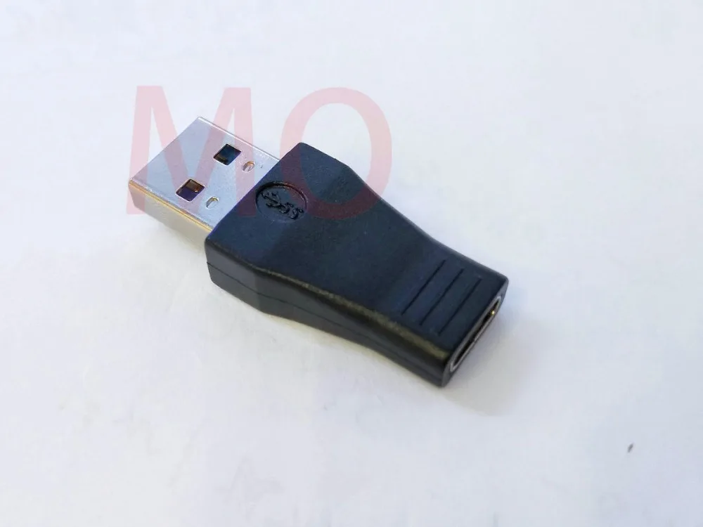 100 шт. черный type-C Женский USB 3,0 USB адаптер