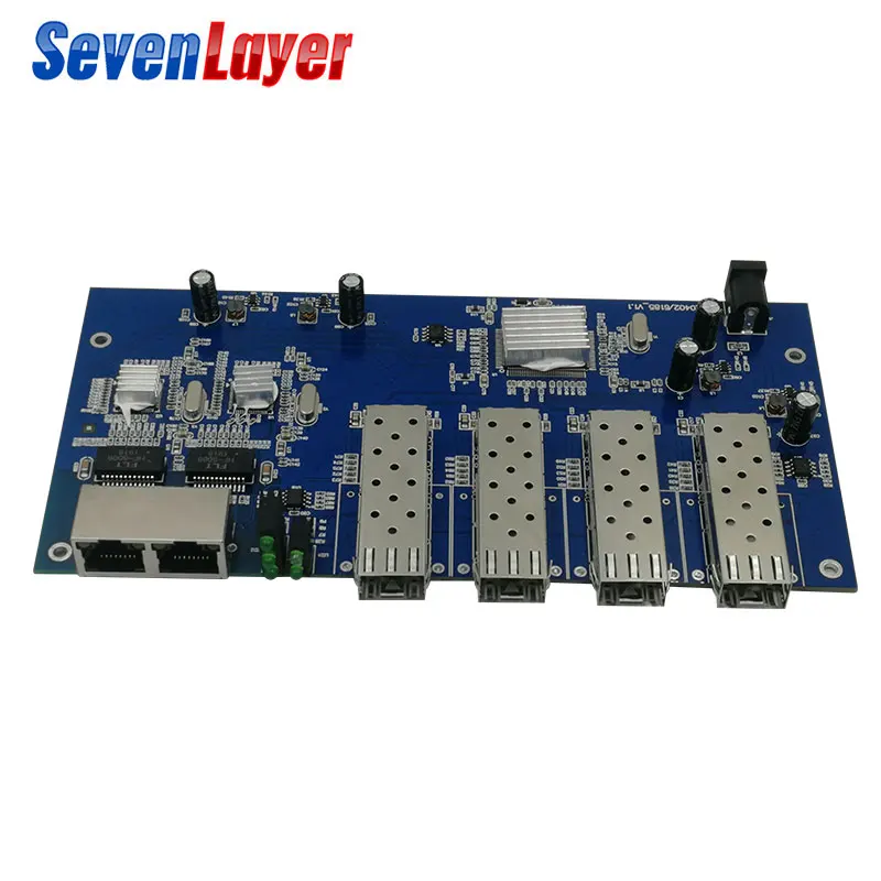 Fiber Optical switch 4 1 25G sfp 2 1000M RJ45 Industrial Grade Gigabit Ethernet Switch Single 1 Fiber Optical switch 4 1 25G sfp 2 1000M RJ45 Industrial Grade Gigabit Ethernet Switch Single 2