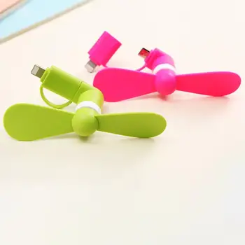 

Summer Cooling USB Gadgets Portable Mini Fashion 2 In 1 Mini Super Power-saving USB Fan Electric Air Cooler Fan Artic Air