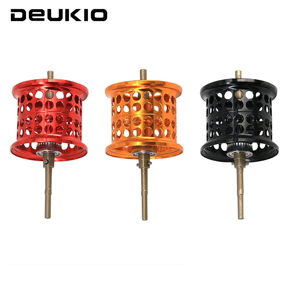 

DEUKIO Baitcast Reel Water Droplet Wheel Metal Spool Wire Cup for PMAX3 BMAX3 SMAX3 Modified Line Cup Micro-object Fishing Reel