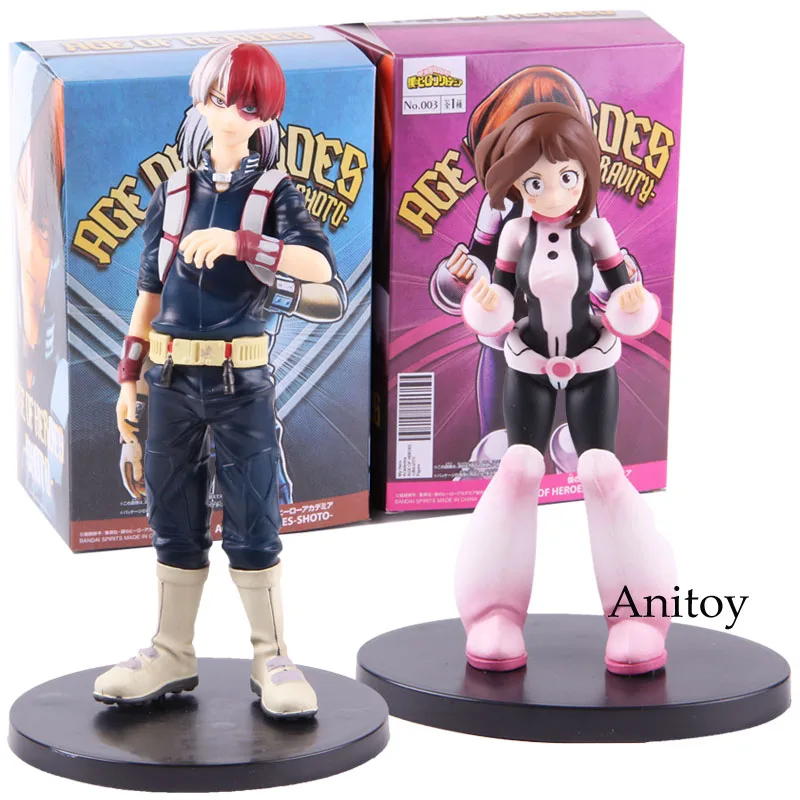 Фигурка героев аниме Моя геройская Академия Ochaco Uraraka Todoroki Shoto фигурка из ПВХ
