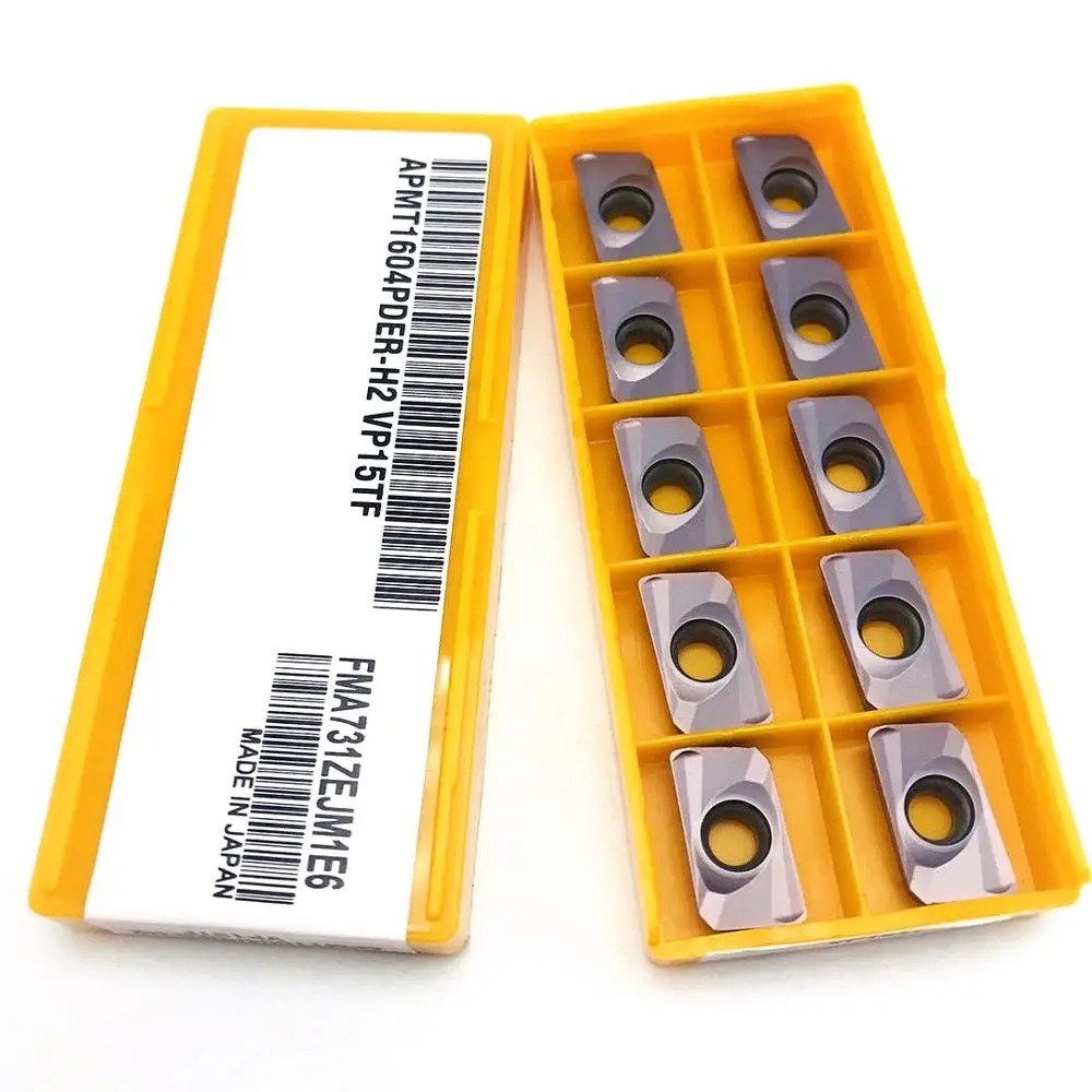 APMT1604 APMT1135 PDER M2 H2 VP15TF твердосплавный фрезерный инструмент APMT 1135 APMT1604end станок с ЧПУ