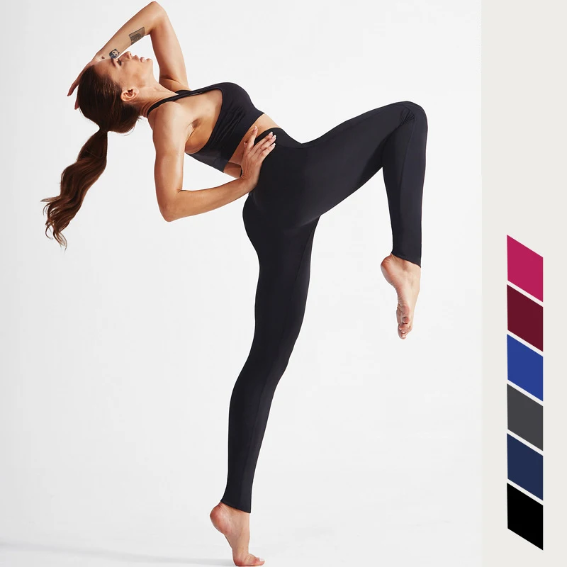 

Compression Pants Gym Fitness Leggings Sexy Women Sportlegging Quick Drying Trousers Jogger Jogging Workout Capris with Pocket