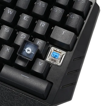 

K109 Universal Wired One-Handed Gaming Keypad 38 Keys Mechanical Keyboard