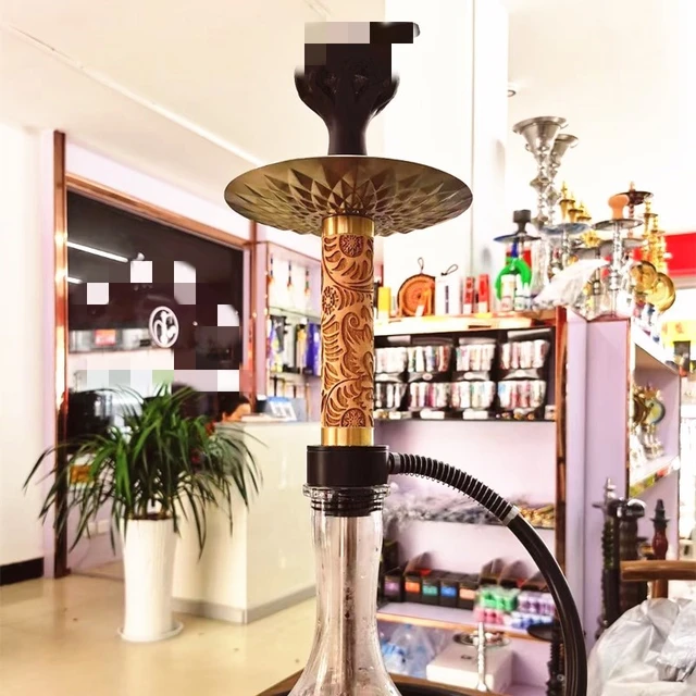 Juego de cachimba árabe de estilo egipcio grande, accesorios para fumar  Shisha, fuente de fábrica - AliExpress