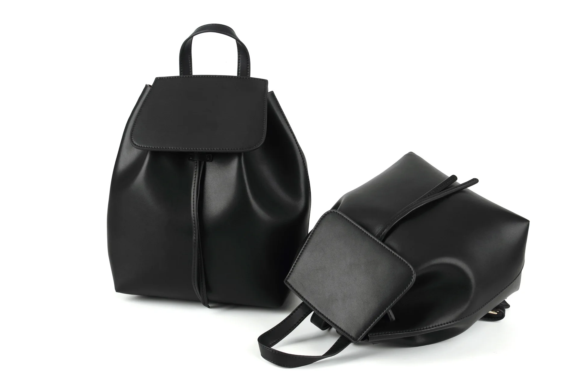 

2019 Genuine Leather Woman Shoulders Woman Layer Cowhide Backpack