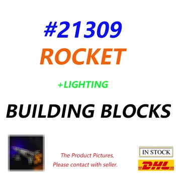 

Brick Model 88036 Toy Brick Rocket Building Blocks 21309
