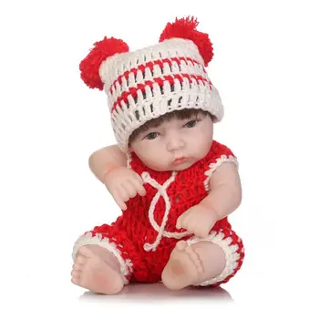 

realistic reborn baby doll Newborn Baby Dolls Reborn Lifelike Full Body Silicone Babies Handmade Toddler Dolls Toys