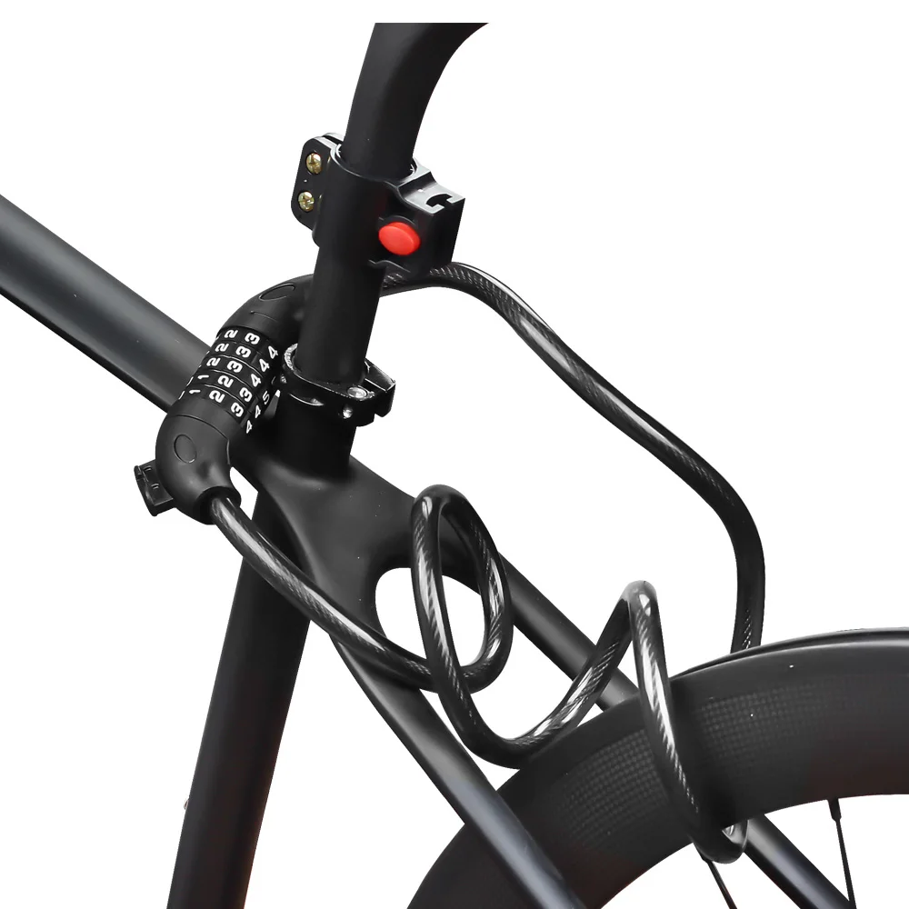 BIKEIN Pro велосипедный замок с паролем для велосипеда мотоцикла Противоугонный стальной замок велосипедный замок аксессуары для горного велосипеда