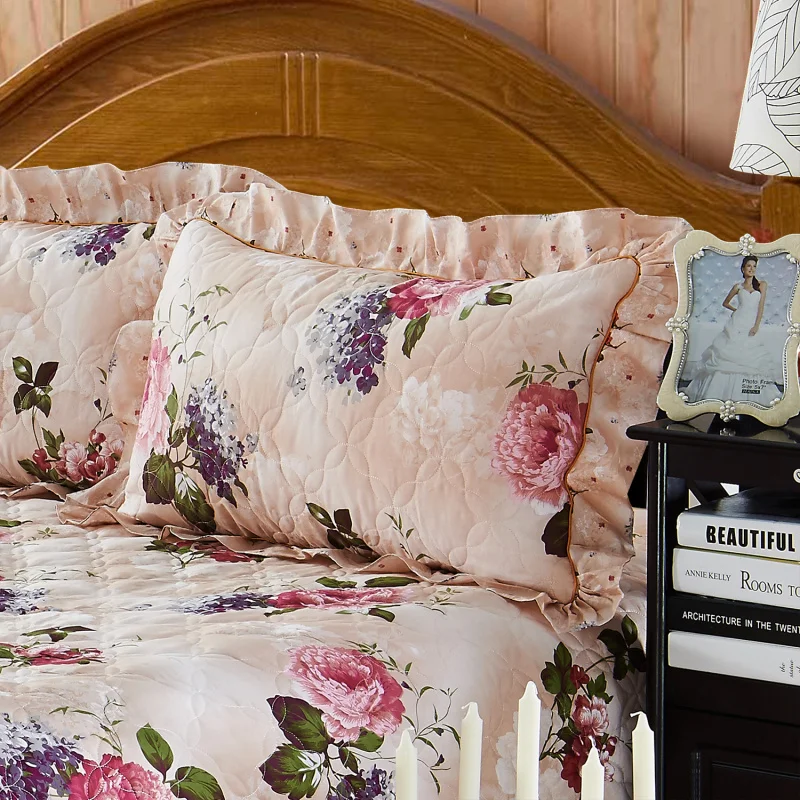 Cotton Soft Bedclothes Queen King size Bedding Sets Quilted Thick Bed spread Duvet Cover Bed Sheet set Pillowcase 4/6Pcs