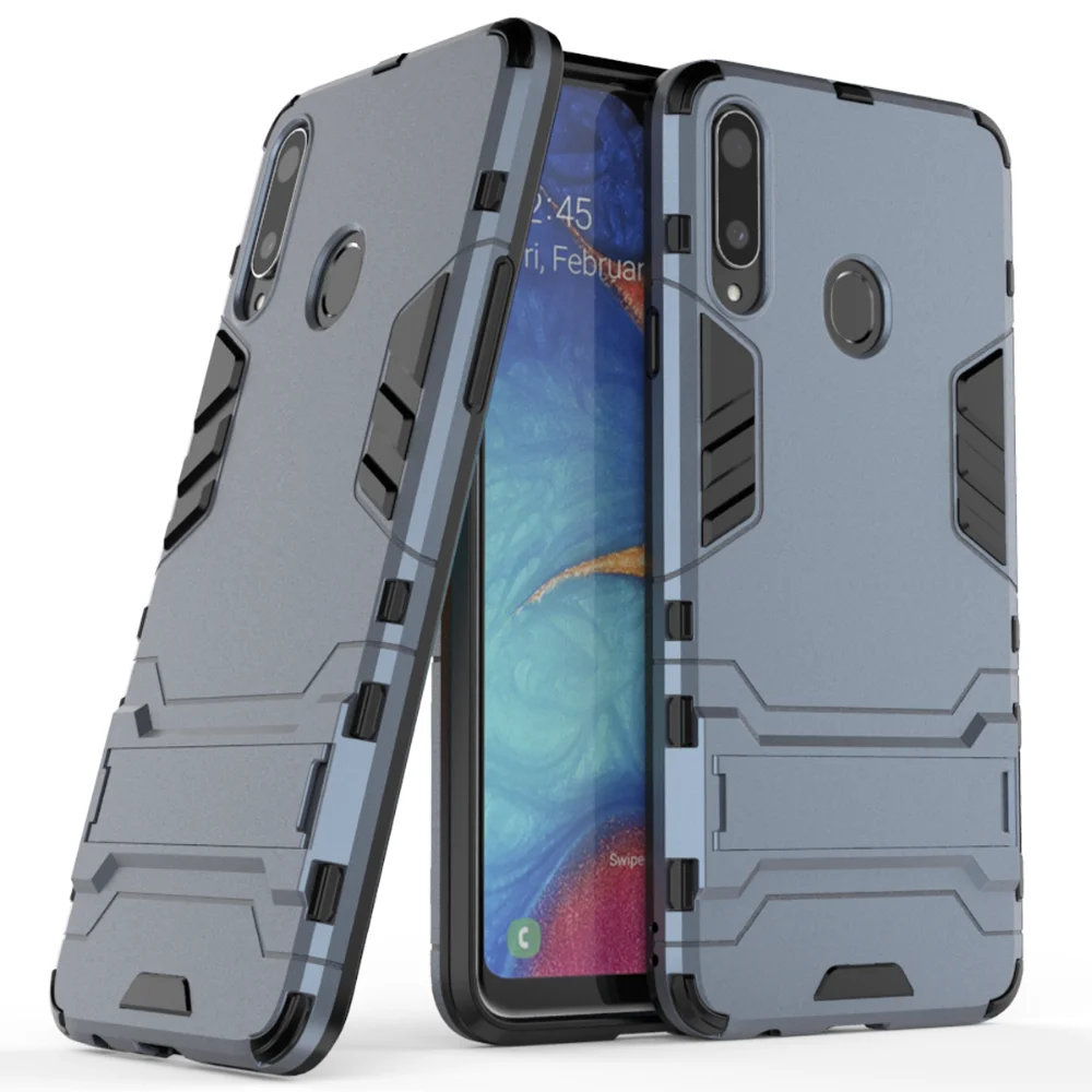 OUDINI задняя крышка Подставка Броня противоударный чехол для samsung Galaxy A20 A20E A20S M20 A2core чехол