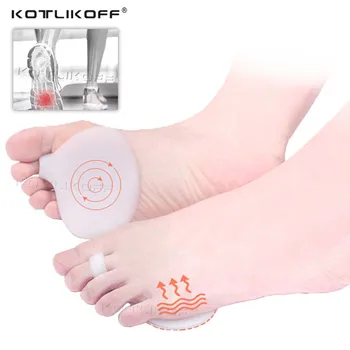 

KOTLIKOFF Silicone Metatarsal Ball Toe Gel Forefoot Pad Separators Forefoot Foot Pads Shoes Insoles Pain Relief Inserts shoes