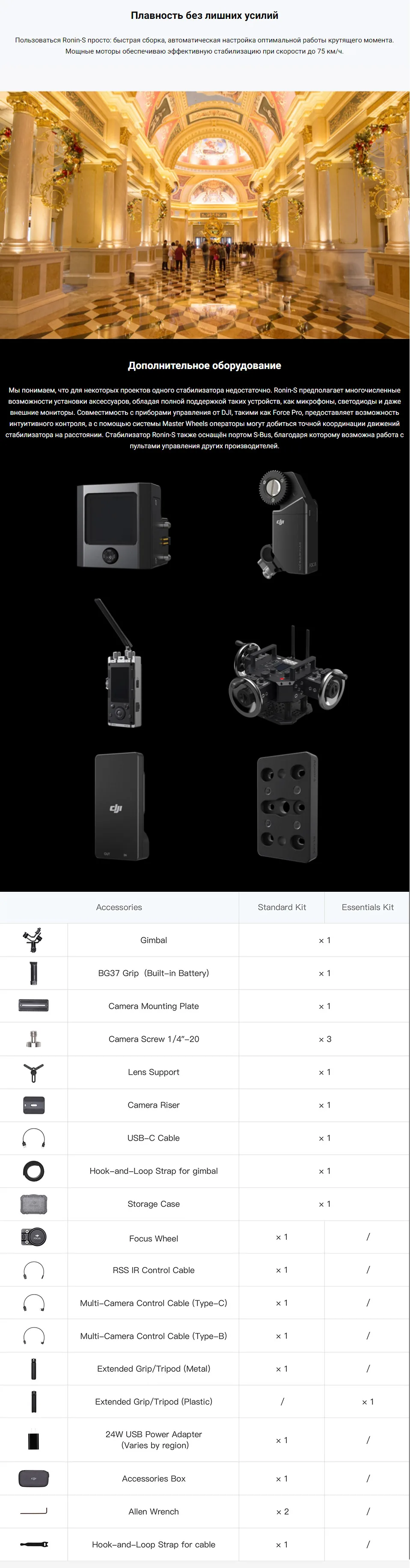 DJI Ronin S Essential Kit