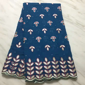 

Unique style stones Swiss Voile Lace fabric High Quality African Lace Fabric Embroiderey Nigerian Lace Fabric For Garment PF1015