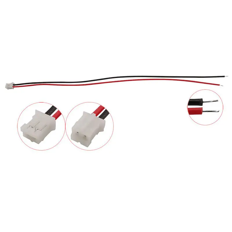 5Pair PH2.0 2Pin JST Wire Connectors Pitch 2.0mm JST 2P Micro Male Plug Female Jack DIY Electrical Cable Adapter 10/15/ 20CM - Image 4