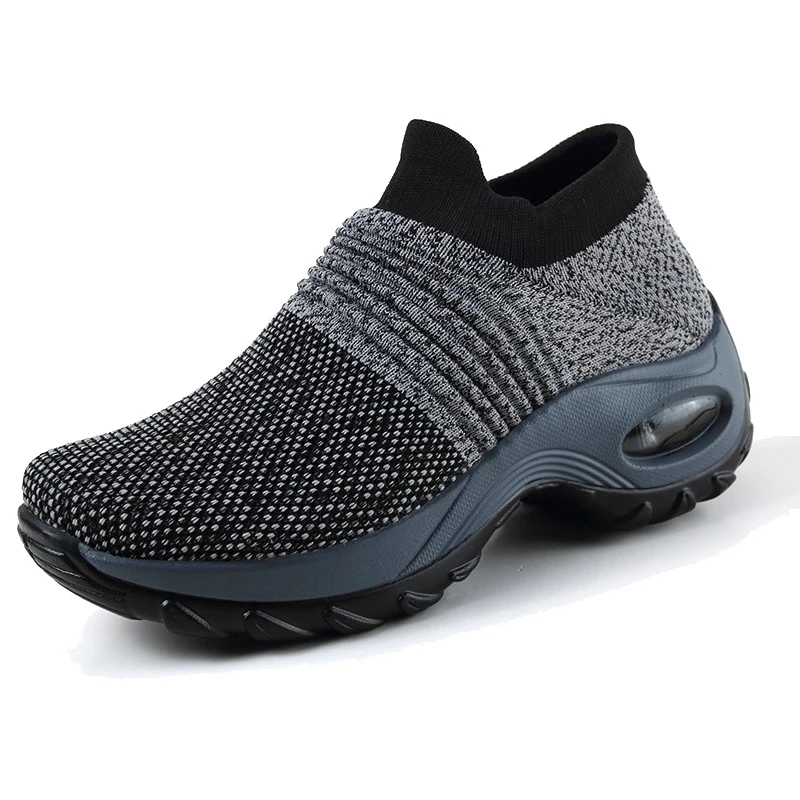 Grey Женская обувь для тенниса; кроссовки на платформе; Spor Ayakkabi Bayan; спортивная однотонная дышащая обувь; zapatos mujer - Цвет: Grey