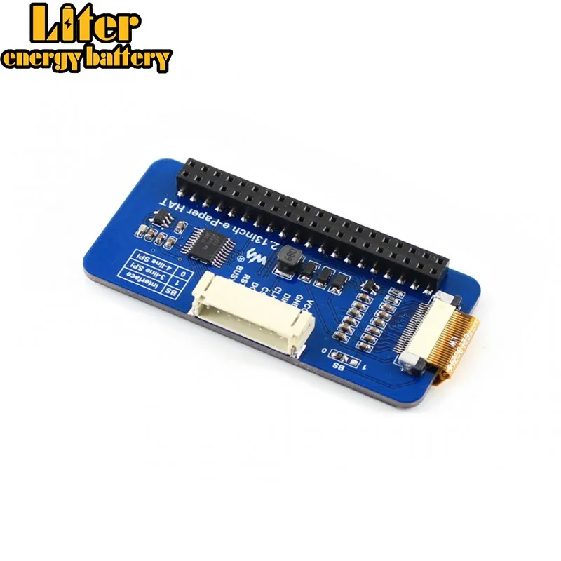 Waveshare2.13 дюймов e-paper HAT(C) 212x104 E-paper для Raspberry Pi2B/3B/Zero W желтый черный белый трехцветный SPI интерфейс