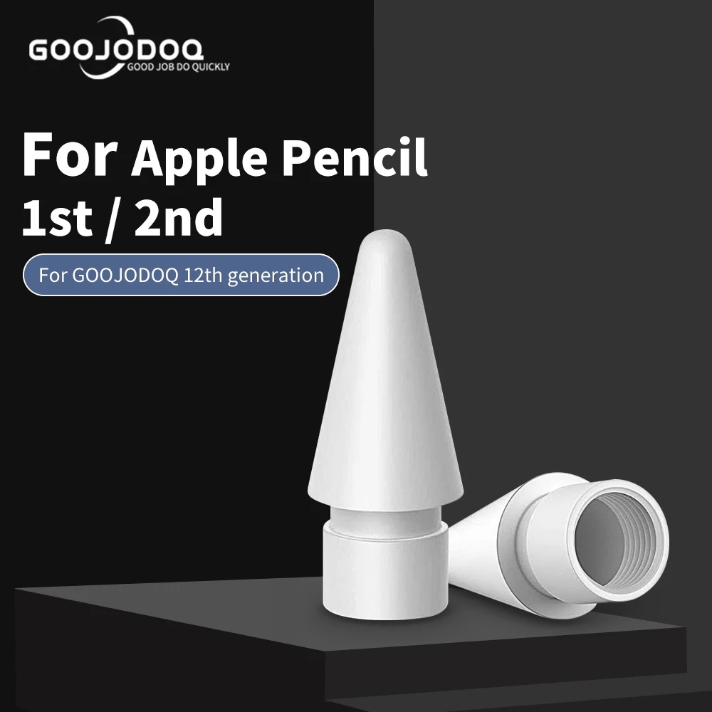 PUNTA PARA plumín de punta de lápiz Apple para lápiz Apple 1ª generación, GOOJODOQ 12th Gen, plumín de punta de repuesto