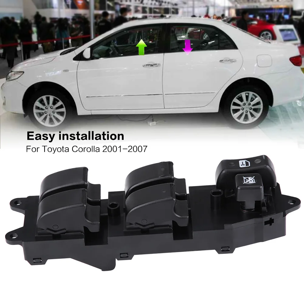 Автомобильный Электрический переключатель стеклоподъемника для Toyota Corolla 2001-2007 8482002100 автоматический переключатель стеклоподъемника