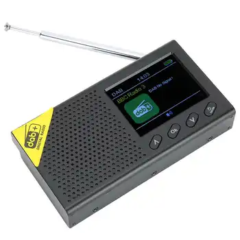 

Digital Radio Wireless Radio Portable Home Using Digital Radio for DAB 2.4 Inch LCD Display Screen Stereo Output Radio