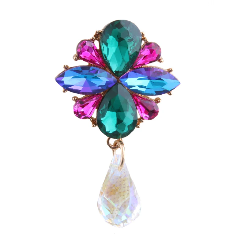 

New Women's Brooch Zinc Alloy pins Brochespin Rhinestone Brand Earrings Black Pearl Brooch Jewelry