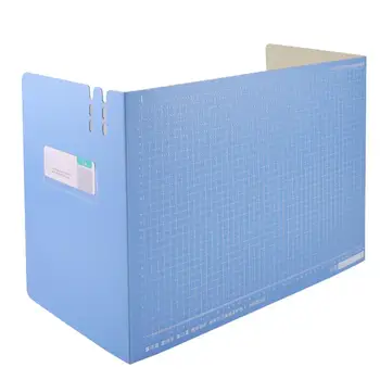 

Desktop Partition Test Baffle Dividing Board Practical Desktop Partition Board for School Office Use (Blue, S Size)