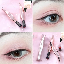 Жидкая Водонепроницаемая подводка для глаз стойкая тонкая черная подводка для глаз быстросохнущая Корейская Косметика для макияжа