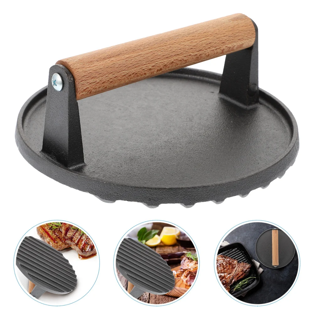Steel Press Meat Board Simple Plate Steak |