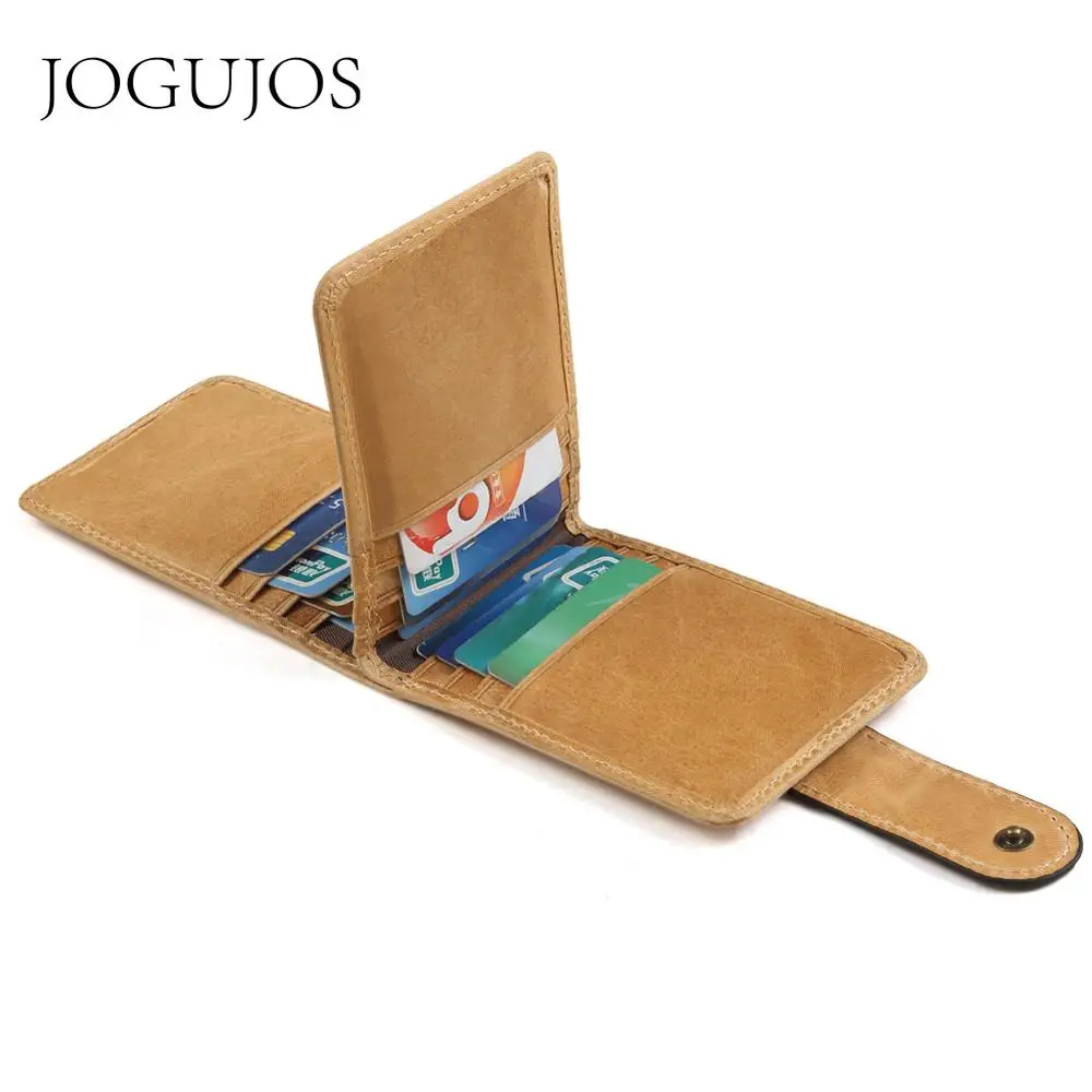 Мужской кошелек JOGUJOS из натуральной кожи с отделением для кредитных карт | Багаж и