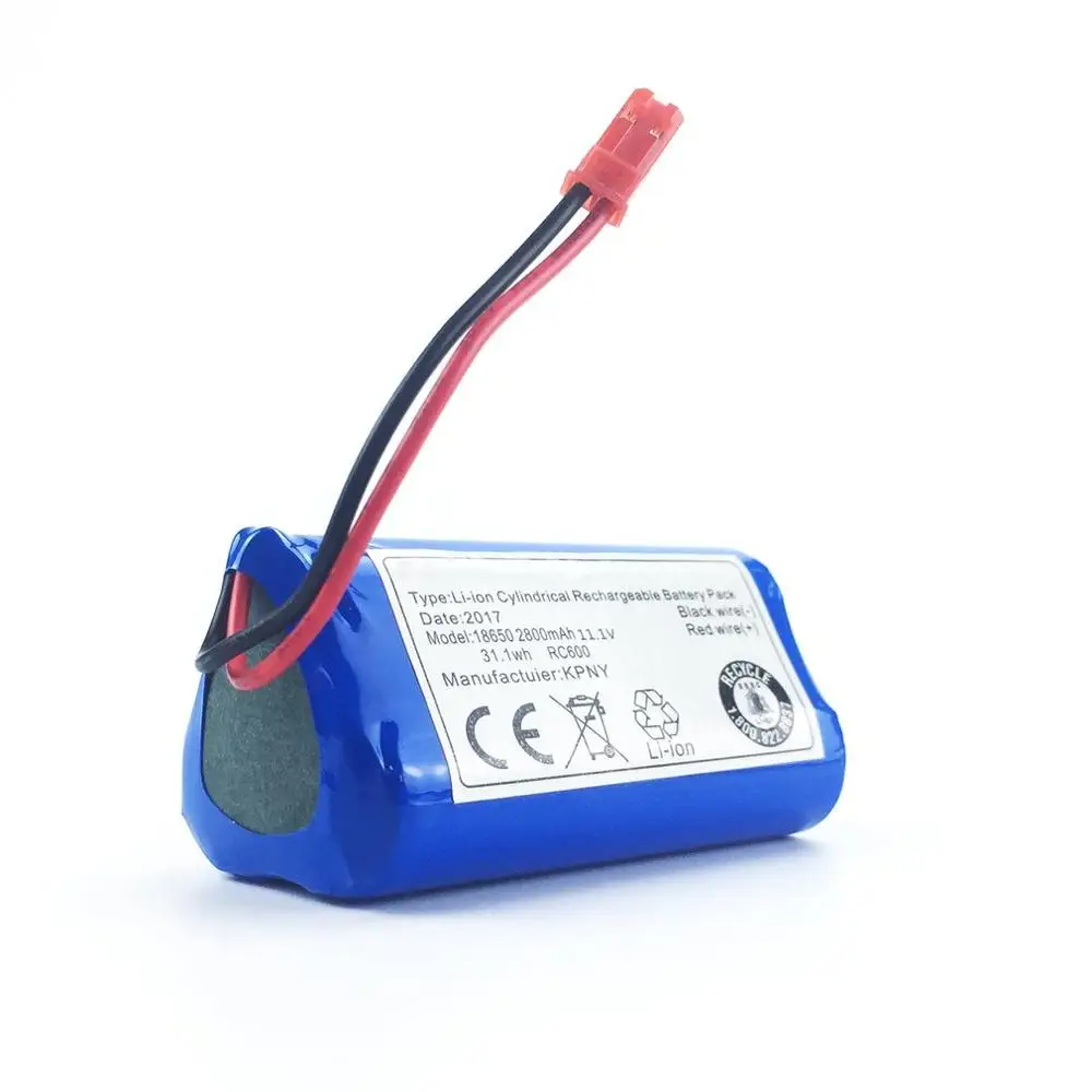 

Li-ion Battery Spare Parts For Chuwi Ilife X3 V3 V5 V5 V5s V5s Cw310 V7 Ecovacs Deebot Cen250 11.1 V 2600 Mah