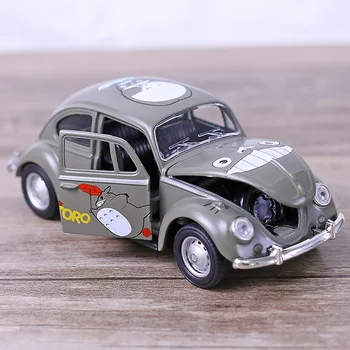 

Cartoon My Neighbor Totoro Pull Back Car Metal + PVC Action Figure Collectible Model Toy