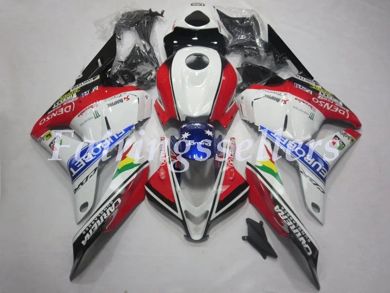 Топ впрыска ABS полный обтекатель комплект подходит для Honda CBR600RR F5 2009 2010 2011 2012 Обтекатели кастрол - Цвет: Carrera