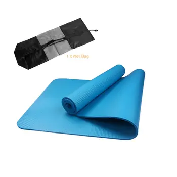 

Tasteless NBR Foldable Yoga Mat Exercise Pad Floor Play Mat + Strap + Net Bag For Gym Class Workout Gymnastics Supplies