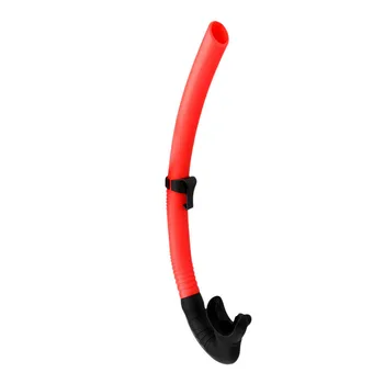 

Silicone Snorkel Compact Storage Case Women Men Roll Up Snorkel Wet Breathing Tube For Snorkeling