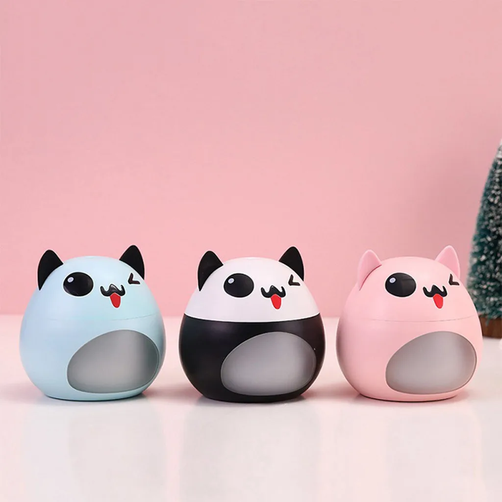 

USB Air Humidifier Silent Ultrasonic Diffuser Changing Cute LED Night Light airhumidifier cute cuteairhumidifier