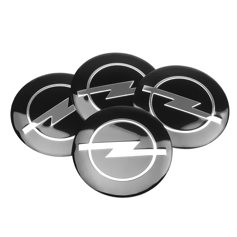 Tapas centrales Tapones Impermeabl Polvo Decorativo Accesorios Ornamentales con Logo 4 Piezas Rueda Buje Tapas Centrales para Opel Astra H G J Mokka Zafira Corsa raghuinstech.com