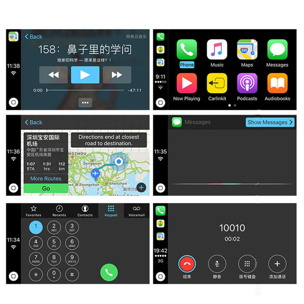 Praktische Fahrzeug System Navigation Player Modul Bequem Smart Link USB Tragbare Sicher Durable Au