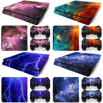 

Newest Hot-sell Design Full Body Vinyl Decal for PS4 Slim Console and Controllers