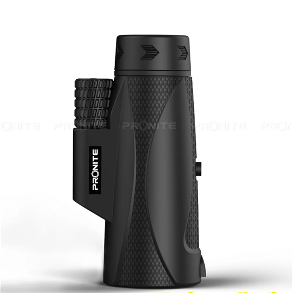 

2PCS PRONITE 10X42 Monocular Black Hawk 10X42 Portable Non-night-vision HD High Telescope