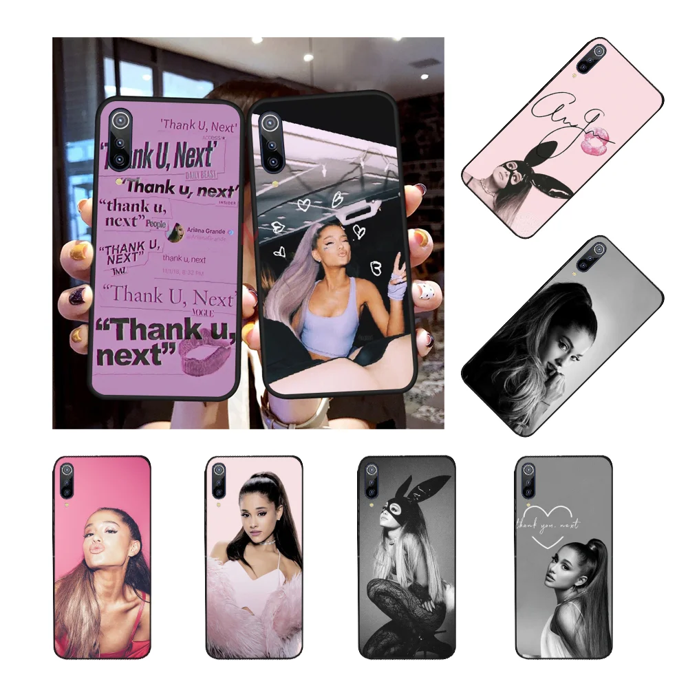 Черный мягкий резиновый чехол для телефона NBDRUICAI Ariana Grande из ТПУ Redmi Note 8 8A 7 6 6A 5 5A 4 4X