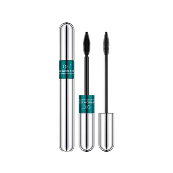 

New two in one double mascara, thickly curled silver tube double head natural long mascara is suitable for beginners.