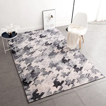 

Rug Living Room Table Carpet Wall-to-Wall Minimalist Modern Bedroom